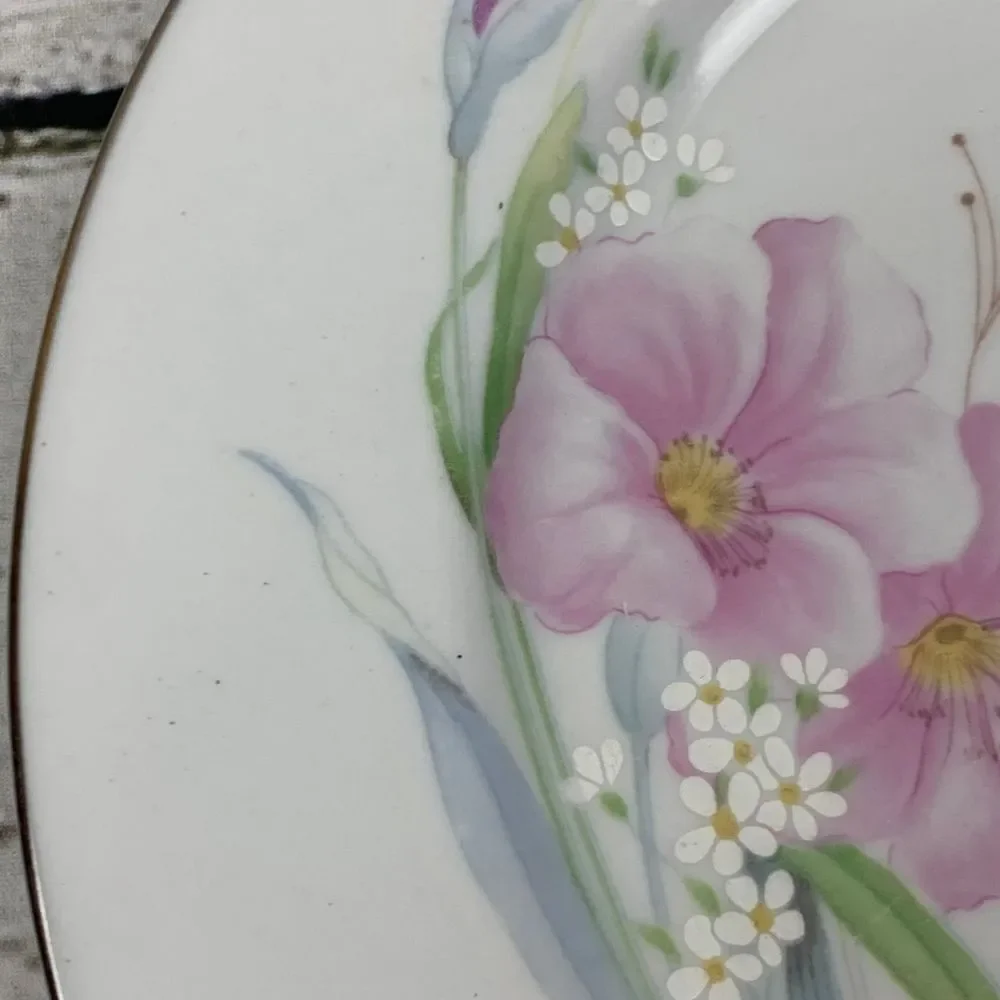 Studio Nova MA202 Pink Vista Floral Dinner Plate‎ Fine China Dinnerware